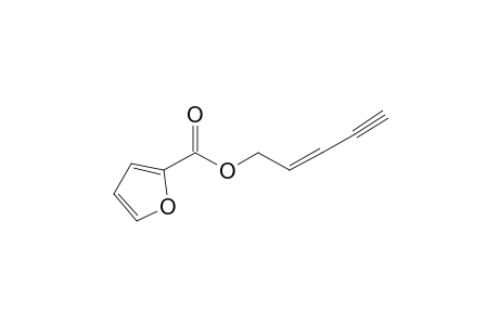 2-Furoic acid, pent-2-en-4-ynyl ester