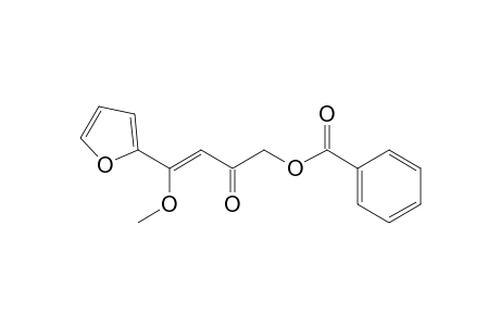 4-Benzoyloxy)-1-(.alpha.-furyl)-1-methoxy-1-buten-3-one