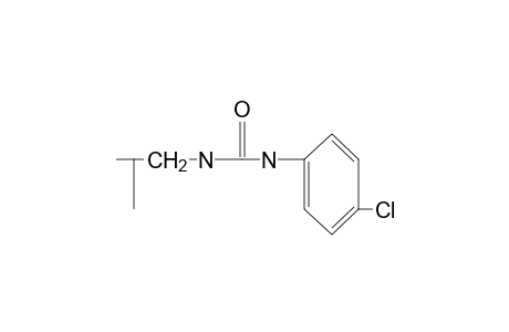 1-(p-chlorophenyl)-3-isobutylurea