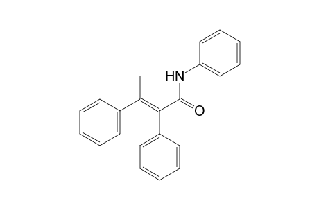 (2E)-N,2,3-Triphenyl-2-butenamide