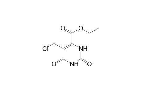 5-(chloromethyl)-2,6-dioxo-1,2,3,6-tetrahydro-4-pyrimidinecarboxylic acid, ethyl ester