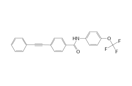 4-(phenylethynyl)-N-[4-(trifluoromethoxy)phenyl]benzamide