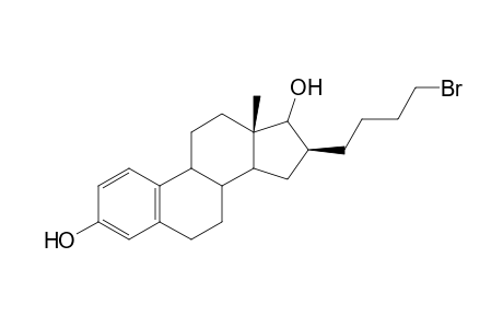 (13S,16S)-16-(4-bromobutyl)-13-methyl-7,8,9,11,12,13,14,15,16,17-decahydro-6H-cyclopenta[a]phenanthrene-3,17-diol