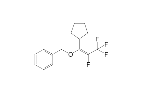 1-CYCLOPENTYL-2,3,3,3-TETRAFLUORO-1-(PHENYLMETHOXY)-PROP-1-ENE