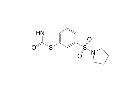 3H-Benzothiazol-2-one, 6-(pyrrolidine-1-sulfonyl)-