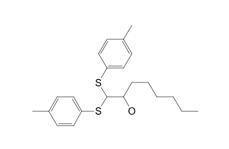 1,1-Bis(p-tolylthio)octan-2-ol