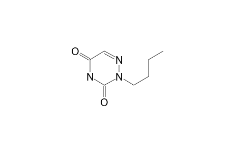 1,2,4-Triazine-3,5(2H,4H)-dione, 2-butyl-