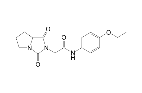 2-(1,3-dioxotetrahydro-1H-pyrrolo[1,2-c]imidazol-2(3H)-yl)-N-(4-ethoxyphenyl)acetamide