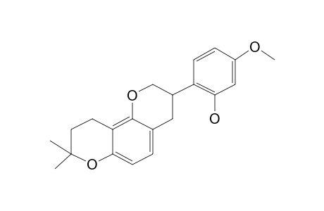 Phenol, 5-methoxy-2-(3,4,9,10-tetrahydro-8,8-dimethyl-2H,8H-benzo[1,2-b:3,4-b']dipyran-3-yl)-