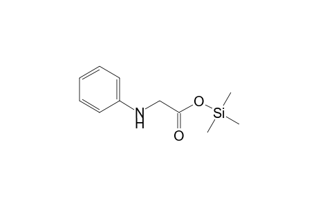 2-Anilinoacetic acid trimethylsilyl ester