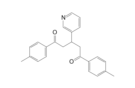 1,5-di-p-tolyl-3-(3-pyridyl)-1,5-pentanedione