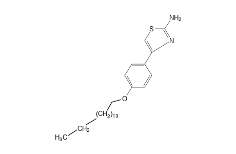 2-amino-4-[p-(hexadecyloxy)phenyl]thiazole