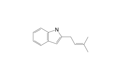 2-(3-Methylbut-2-enyl)-1H-indole