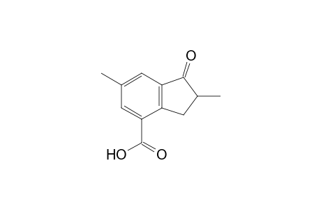 2,6-DIMETHYL_1-OXO-4-INDANECARBOXYLIC_ACID