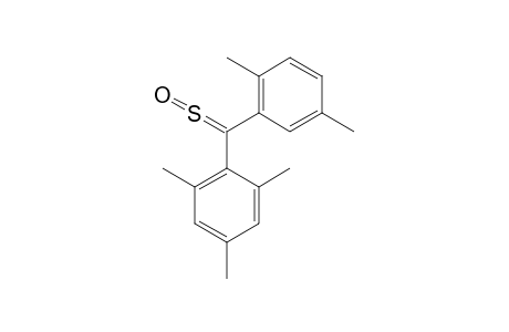 Methanethione, (2,5-dimethylphenyl)-(2,4,6-trimethylphenyl)-, S-oxide