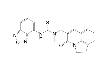 thiourea, N'-(2,1,3-benzoxadiazol-4-yl)-N-[(1,2-dihydro-4-oxo-4H-pyrrolo[3,2,1-ij]quinolin-5-yl)methyl]-N-methyl-