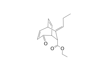 10-(Ethoxycarbonyl)-9-propylidenebicyclo[3.2.2]nona-3,6-dien-2-one isomer