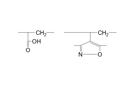 Poly(acrylic acid-co-3,5-dimethyl-4-vinylisoxazole)