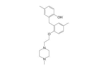 4-Methyl-2-(5-methyl-2-(2-(4-methylpiperazin-1-yl)ethoxy)benzyl)phenol