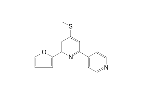 6-(2-furyl)-4-(methylthio)-2,4'-bipyridine