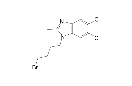 1H-benzimidazole, 1-(4-bromobutyl)-5,6-dichloro-2-methyl-