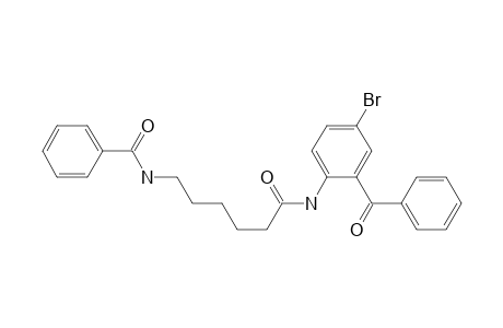 5-Bromo-2-((5'-benzoylaminopentyl)carbonylamino)benzophenone