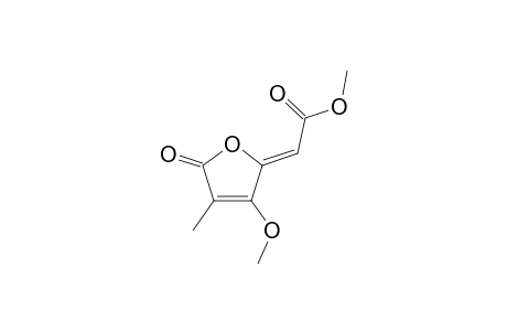 4-METHOXY-5-[Z-2-(METHOXYCARBONYLMETHYLIDENE)]-3-METHYL-2-FURANONE