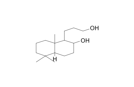 1-(3-Hydroxypropyl)-5,5,8a-trimethyldecahydronaphthalen-2-ol
