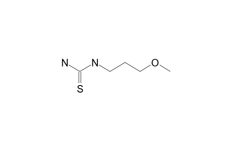 1-(3-methoxypropyl)-2-thiourea