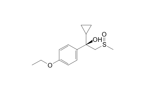 (R*,R*)+(R*,S*)-alpha-(p-ETHOXYPHENYL)-alpha-[(METHYLSULFINYL)METHYL]CYCLOPROPANEMETHANOL