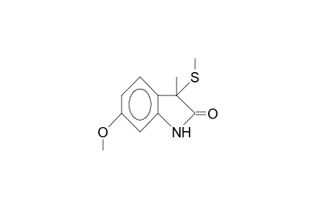 6-METHOXY-3-METHYL-3-METHYLTHIOOXINDOL