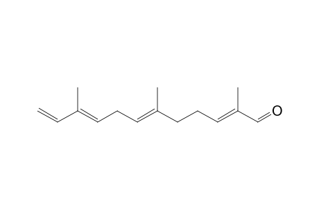 (2E,6E,9E)-2,6,10-Trimethyl-2,6,9,11-dodecatetraenal