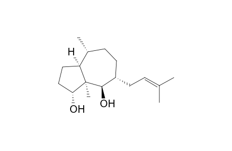 1,8-Azulenediol, decahydro-4,8a-dimethyl-7-(3-methyl-2-butenyl)-, (1.alpha.,3a.alpha.,4.alpha.,7.alpha.,8.beta.,8a.alpha.)-(.+-.)-