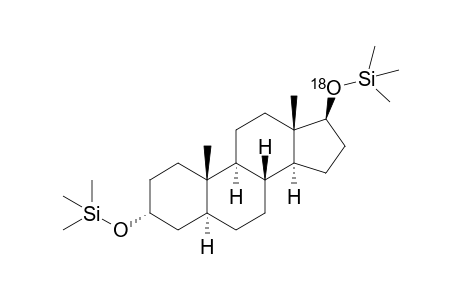 [(3R,5S,8R,9S,10S,13S,14S,17S)-10,13-dimethyl-3-trimethylsilyloxy-2,3,4,5,6,7,8,9,11,12,14,15,16,17-tetradecahydro-1H-cyclopenta[a]phenanthren-17-yl]oxy-trimethyl-silane