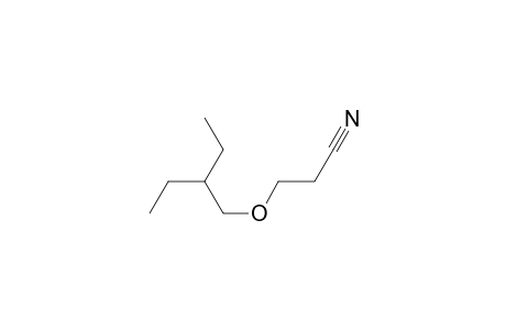 3-(2-Ethylbutoxy)propanenitrile