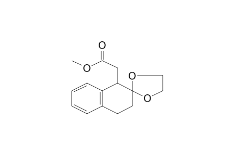 (3',4'-Dihydro-1'H-spiro[[1,3]dioxolane-2,2'-naphthalen]-1'-yl)-acetic acid, methyl ester