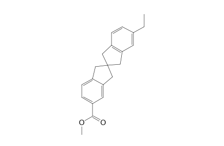 5'-ethyl-2,2'-spirobiindan-5-carboxylic acid, methyl ester