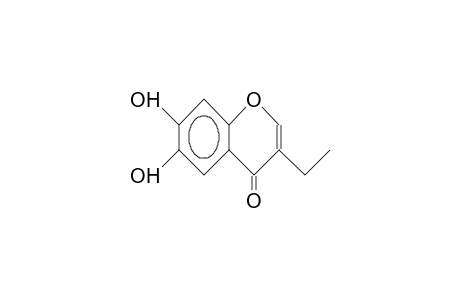 6,7-Dihydroxy-3-ethyl-chromone