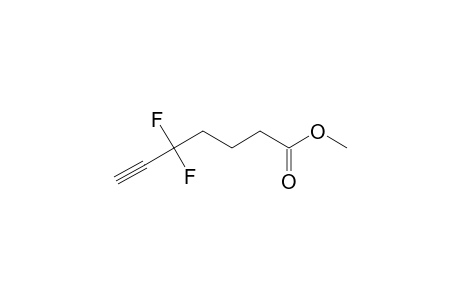 METHYL-5,5-DIFLUOROHEPT-6-YNOATE