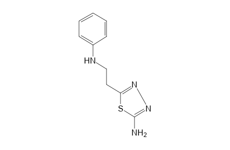 2-amino-5-(2-anilinoethyl)-1,3,4-thiadiazole