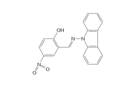 2-[N-(9-CARBAZOLYL)FORMIMIDOYL]-4-NITROPHENOL