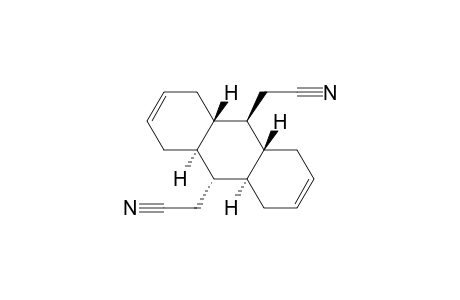 (4a.alpha.,8a.beta.,9.beta.,9a.beta.,10.alpha.,10a.alpha.)-1,4,4a,5,8,8a,9,9a,10,10a-decahydro-9,10-bis(cyanomethyl)anthracene