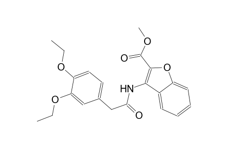 3-[2-(3,4-Diethoxy-phenyl)-acetylamino]-benzofuran-2-carboxylic acid methyl ester
