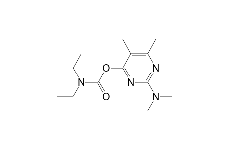 2-(Dimethylamino)-4-(diethylaminocarbonyloxy)-5,6-dimethylpyrimidine