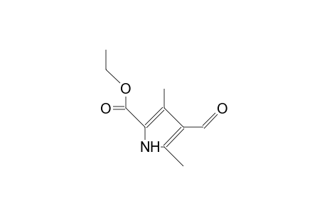 4-formyl-3,5-dimethyl-2-pyrrolecarboxylic acid, ethyl ester