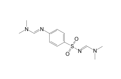 (E)-N'-((4-((E)-((dimethylamino)methylene)amino)phenyl)sulfonyl)-N,N-dimethylformimidamide