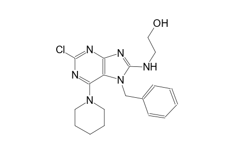 ethanol, 2-[[2-chloro-7-(phenylmethyl)-6-(1-piperidinyl)-7H-purin-8-yl]amino]-