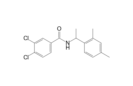 3,4-dichloro-N-(alpha,2,4-trimethylbenzyl) benzamide