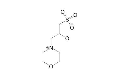 beta-Hydroxy-4-morpholinepropanesulfonic acid