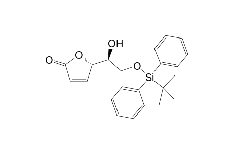 6-O-(t-Butyldiphenylsilyl)-2,3-dideoxy-L-threo-2-hexenono-1,4-lactone